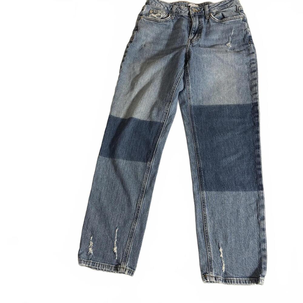 Forever 21 Patchwork Denin Jeans. Size 24 (XS), Inseam 27.  Y2K